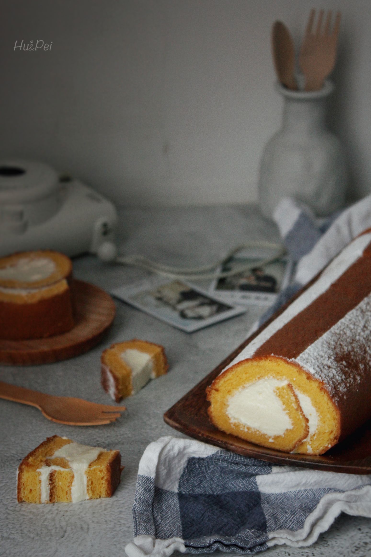 Souffle cake roll by Kexin